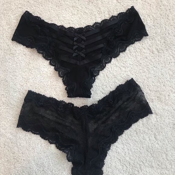 2 NWOT Victoria’s Secret Cheeky Culotte Panties - Picture 9 of 10